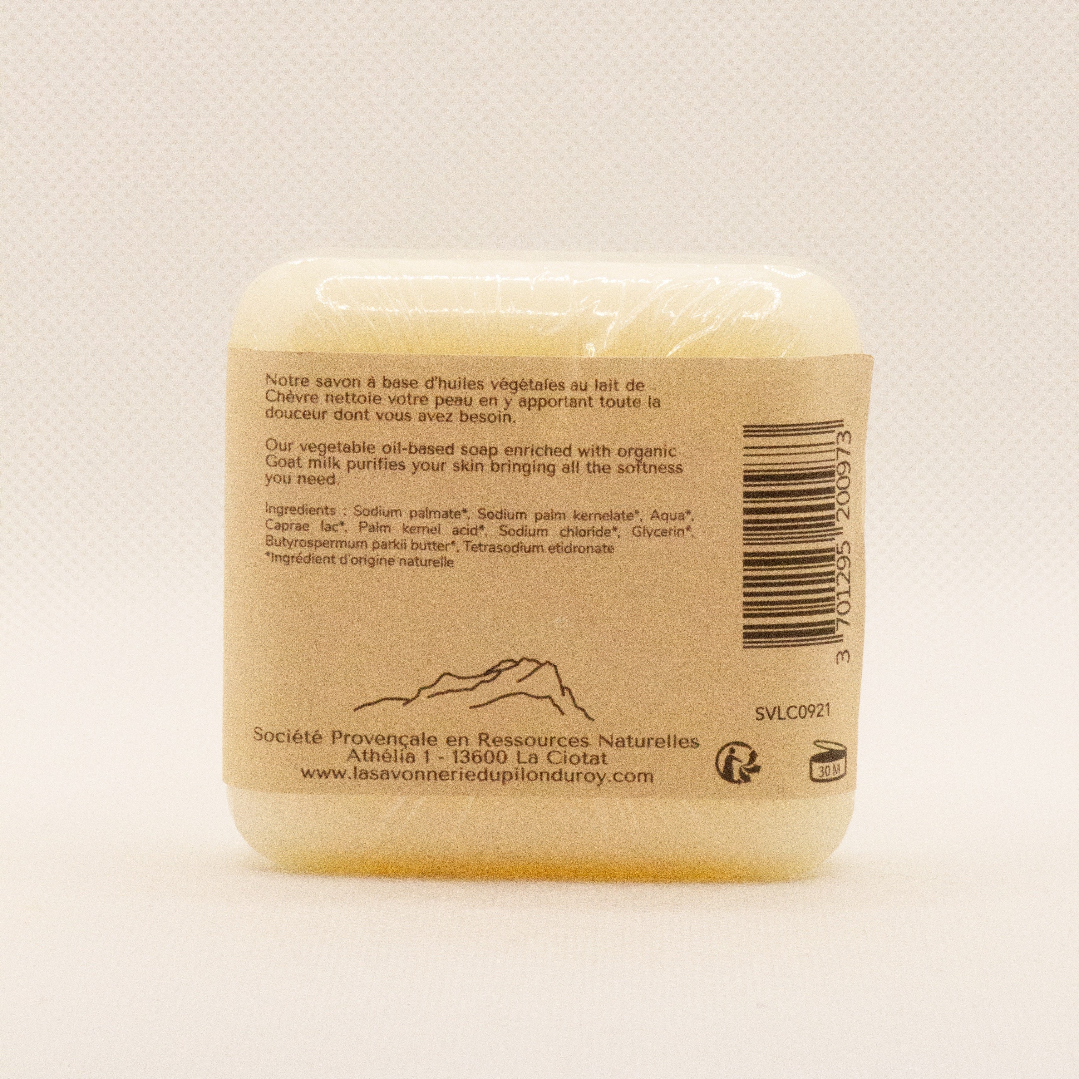 Savonnette Lait de chèvre 125 g