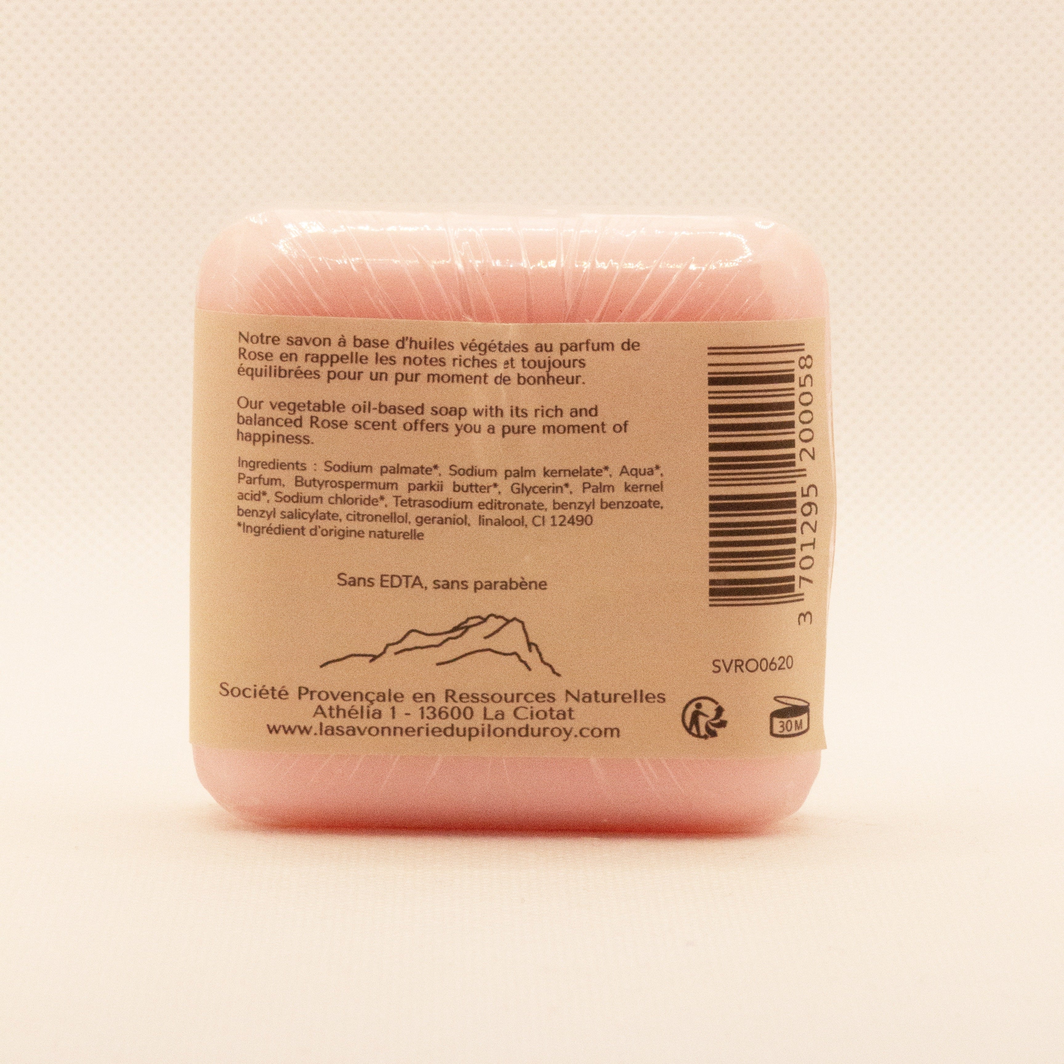 Rose Scented Soap Bar (125 g / 4.4 oz)