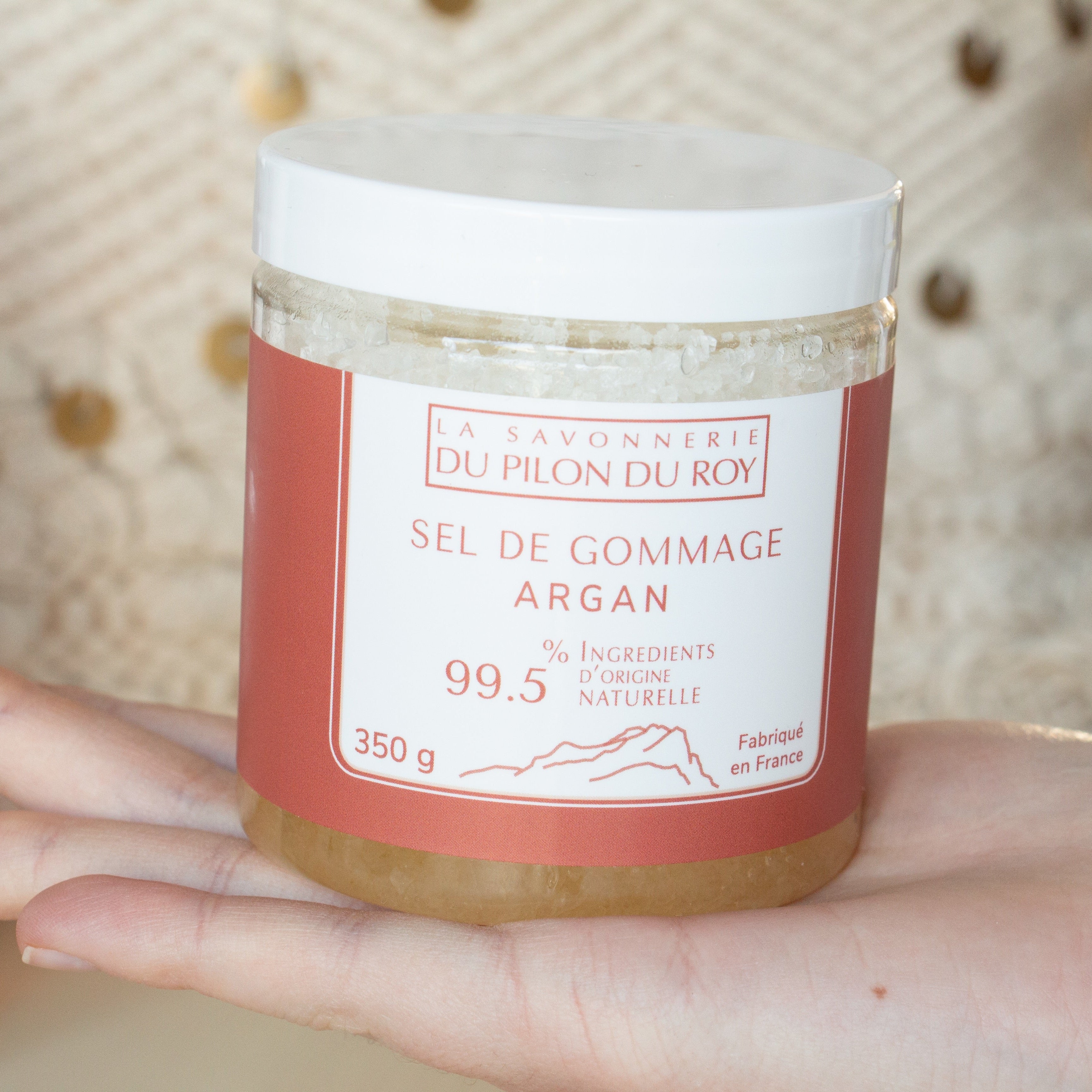 Sel de gommage à l'huile d'Argan 350 g